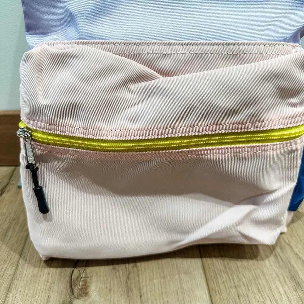 mibasies Kids Backpack Girls‎ lavender light pink navy blue and yellow
